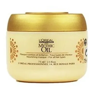 Loreal mythic oil maska 75ml pielegnuje i nawilża włosy suche i trudne do ułożenia