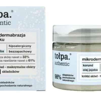 Tołpa authentic mikrodermabrazja w słoiku 65 g