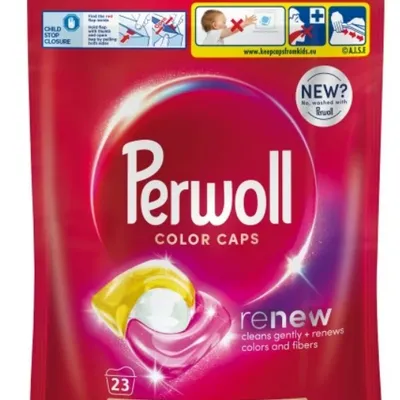 Perwoll renew caps black kapsułki do prania kolorów 23 szt
