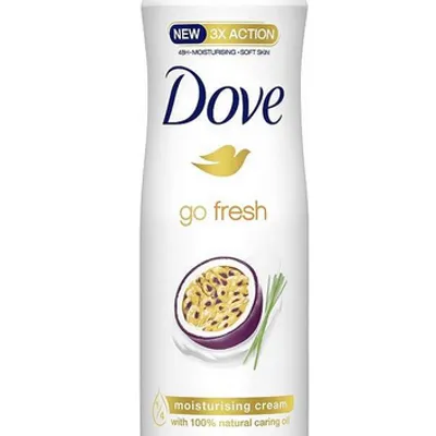 Dove woman go fresh passion fruit lemongrass scent antyperspirant w aerozolu 200 ml