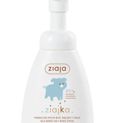 Ziajka pianka do mycia buzi, rączek i ciała 250 ml