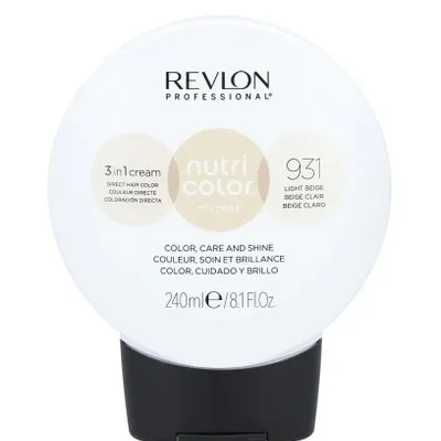 Revlon nutri color 931 light beige maska 240 ml