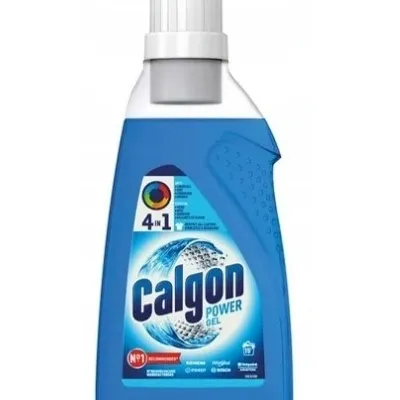 Calgon power gel 4w1 odkamieniacz żel do pralki 750 ml niebieski