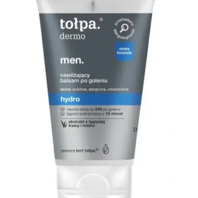 Tołpa dermo men nawilżający balsam po goleniu łagodzący podrażnienia 100 ml