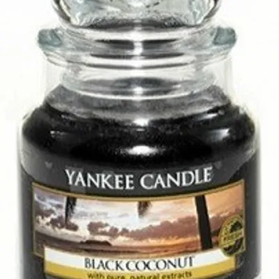 Yankee candle small jar black coconut 104g