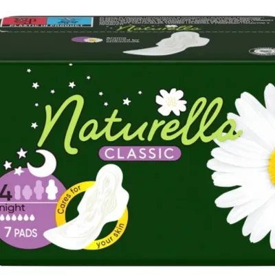 Naturella classic night ze skrzydełkami 7 szt.