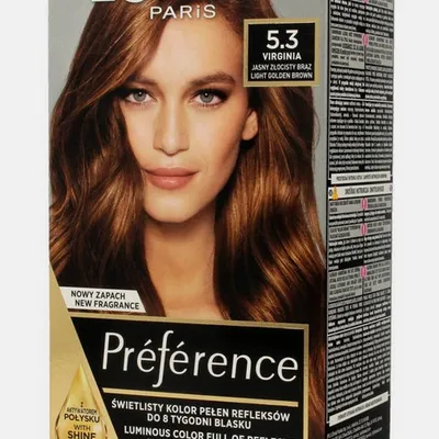 L'oreal paris recital farba do włosów jasny brąz złocisty g5.3 virginia