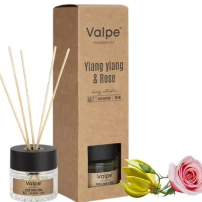 Bispol dyfuzor patyczki zapachowe ylang ylang róża 50 ml