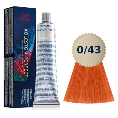 Wella koleston perfect me+ 0/43 farba 60 ml *