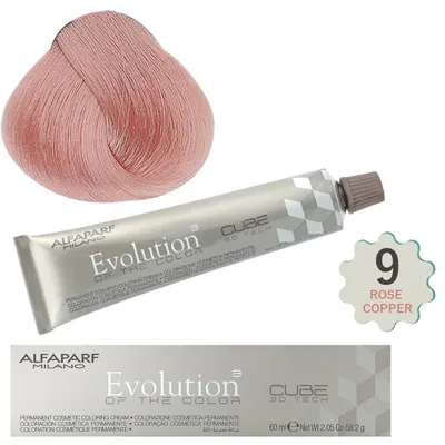 Alfaparf farba 60ml eoc rose copper 9