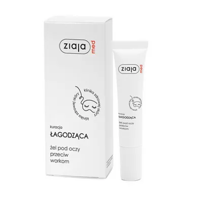 Ziaja med łagodzący żel pod oczy przeciw workom 15 ml