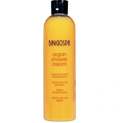 Bingospa arganowy krem po prysznic z brzoskwinią 300ml