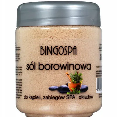 Bingospa sól borowinowa do kąpieli i zabiegów spa 600g