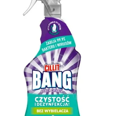 Cillit bang spray do czyszczenia powierzchni czystość i dezynfekcja 750 ml