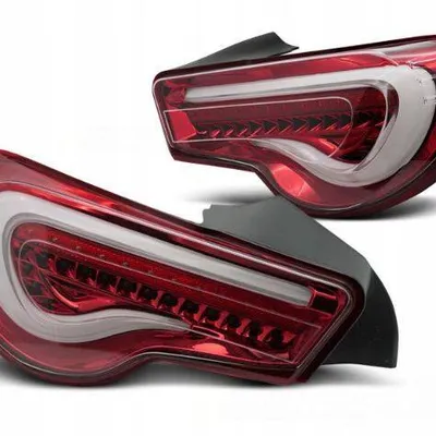 Lampy diodowe red-white led do Toyota gt86 12-21