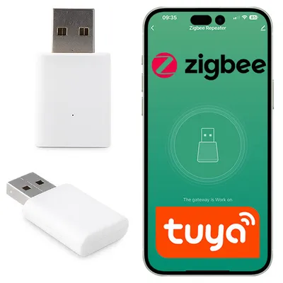 Wzmacniacz sygnału ZigBee 3.0 Reapeter Tuya/Smart Life USB