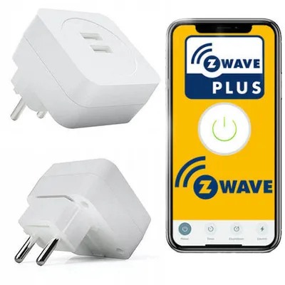 Heatit Z-Repeater extender z baterią i USB Z-wave
