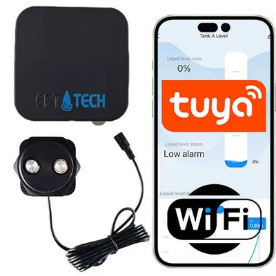 Czujnik Poziomu Cieczy WODY Napełniania Zbiornik WIFI 230V TUYA Smart Life