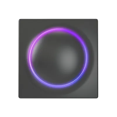 FIBARO Walli Controller bezprzewodowy pilot przycisk z-wave ANTRACYT FGWCEU-201-8
