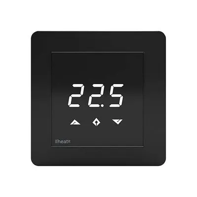 Heatit czarny panel instalacyjny termostatu