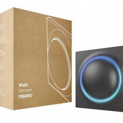 FIBARO Walli Dimmer ściemniacz z-wave do oświetlenia ANTRACYT FGWDEU-111-8