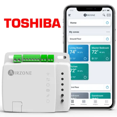 AIRZONE AIDO Z-Wave Toshiba klimatyzacji do Fibaro
