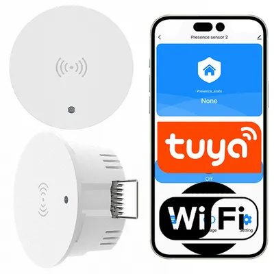 Czujnik obecności z wykrywaniem ruchu podtynkowy wpuszczany WiFi Tuya